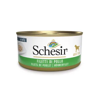 SCHESIR Complementary In Jelly, XS-XL, Pui, conservă hrană umedă câini, (în aspic), 150g