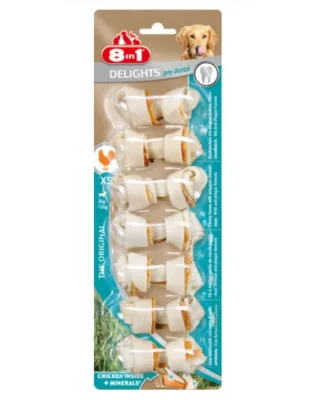 8in1 Delights oase dentare XS 7 buc