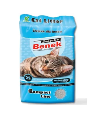 Benek Super Compact Blue Asternut bentonita pentru litiera 25 L