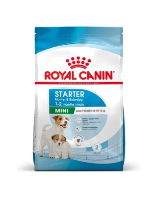 ROYAL CANIN Mini Starter Mother &amp; Babydog hrana dietetica pentru catea mama si puii pana la 8 saptamani de talie mica 1 kg