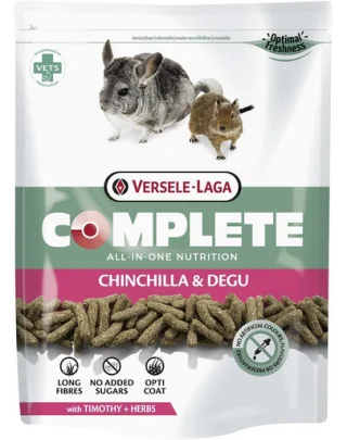 VERSELE-LAGA Complete hrana completa pentru Chinchilla si veverita Degu 500 g