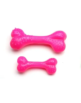 COMFY Jucărie Mint Dental bone roz 8,5 cm