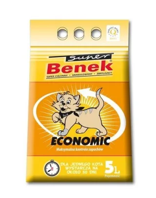 Benek Super Economic nisip pentru litiera 25 L