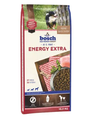 BOSCH Energy Extra Hrana uscata cu pui si miel pentru caini 15 kg