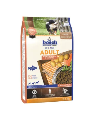 BOSCH Adult hrana uscata caini adulti, cu somon si cartofi 3 kg