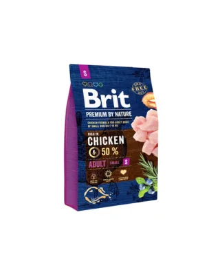 BRIT Premium By Nature Adult Small S 3 kg