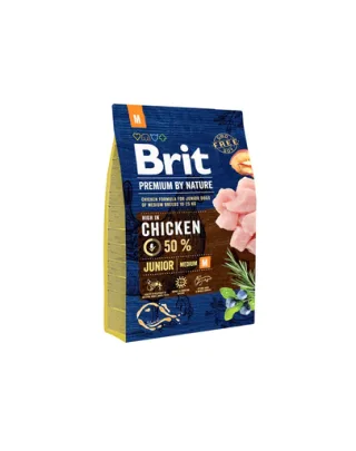 BRIT Premium By Nature Junior Medium M 3 kg