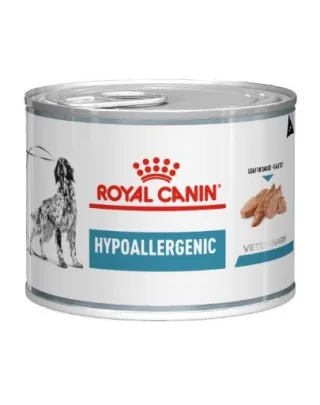 ROYAL CANIN Dog Hypoallergenic hrana umeda caini adulti cu reactii adverse la alimente 200 g