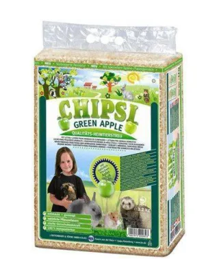 JRS Chipsi Green Apple rumegus rozatoare, cu miros mar 60 L