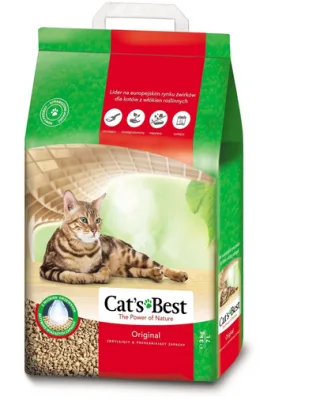 JRS Cat's Best Eco Plus Asternut natural din lemn pentru litiera 7 L (3 kg)