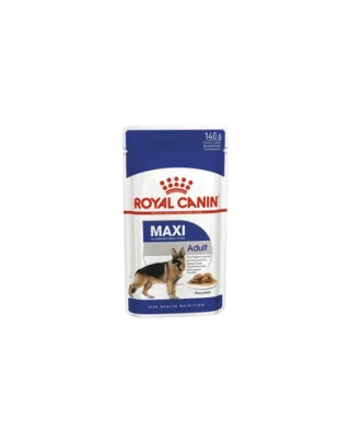 Royal Canin Maxi Adult Hrana Umeda Caine talie mare 10x140 g