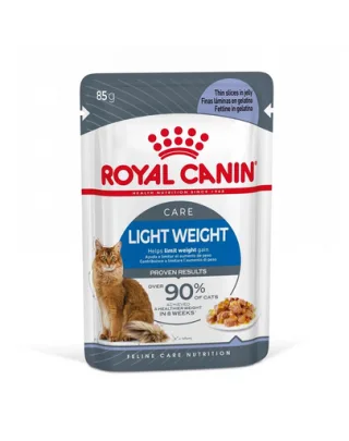 Royal Canin Light Weight Care in aspic 12 x 85 g hrana umeda pisici adulte cu tendinta de supraponderabilitate