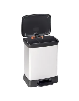 CURVER Cos de gunoi cu pedala "Deco Bin" 10+18 L