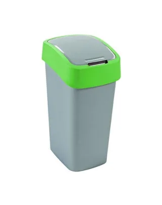 CURVER Coș de gunoi FLIP BIN 45 L argintiu/verde