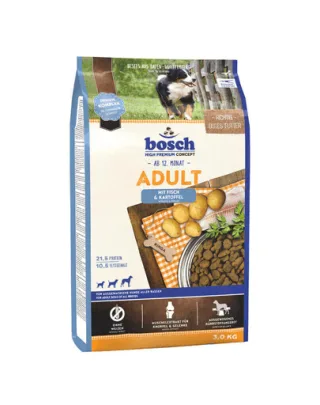BOSCH Adult pește și cartofi (Fisch &amp; Potatoes) 3 kg