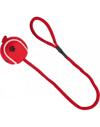 TRIXIE Minge de tenis pe sfoară 6,5 cm/50 cm