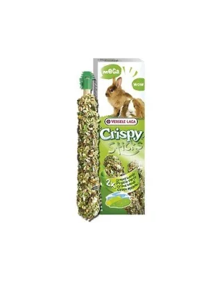 VERSELE-LAGA Mega Sticks Rabbits-Guinea Pigs Green Meadow Recompense pentru iepuri si pocursori de Guineea, cu papadie si iarba 140 g