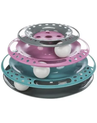 TRIXIE Jucarie pentru pisici, circuit turn, 25 x 13 cm