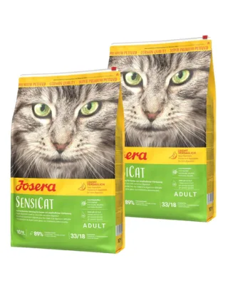 JOSERA SensiCat hrana uscata pentru pisici sensibile, carne de pasare 20 kg (2 x 10 kg)