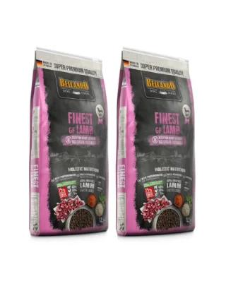 BELCANDO Finest Grain Free hrana uscata cu miel pentru caini, talie XS-M 25 kg (2 x 12.5 kg)