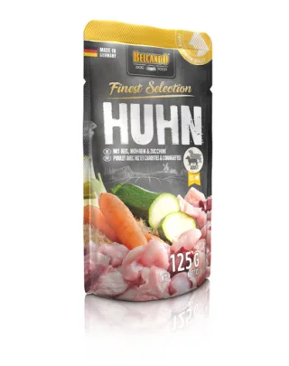 BELCANDO Finest Selection hrana umeda caini adulti, cu pui si orez 125 g