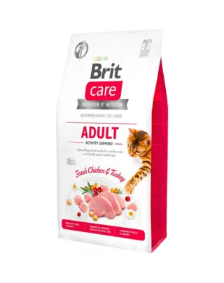 BRIT Care Cat Grain-Free Adult Activity Support hrana uscata pisici adulte cu nivel de activitate ridicat 400 g