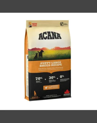 ACANA Puppy Large Breed Recipe hrana uscata caini juniori de talie mare 11.4 kg