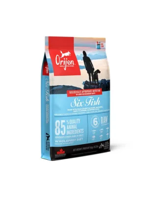 ORIJEN 6 Fish Dog 6 kg Hrana uscata caini adulti, cu peste