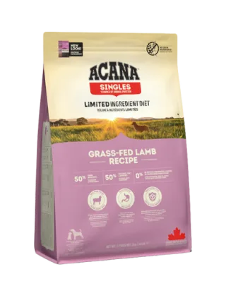 ACANA Grass-Fed Lamb hrana uscata caini toate rasele si varstele, cu miel 2 kg