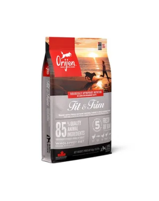 ORIJEN Fit &amp; Trim Dog hrana uscata pentru caini supraponderali 6 kg