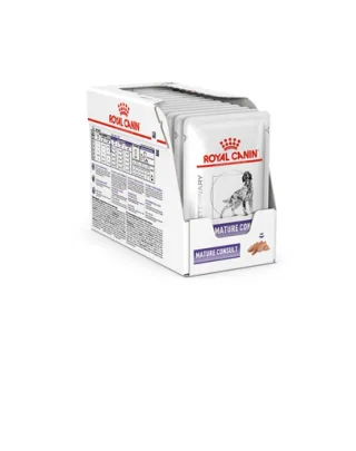 ROYAL CANIN VHN Dog Mature Consult Loaf  hrana umeda pentru caini batrani de peste 8 ani 12x85g