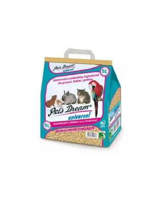 JRS Pet’s Dream Universal Asternut din lemn pentru animale de companie 5 L