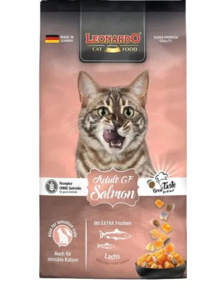 LEONARDO Adult GF Salmon hrana uscata pisici adulte, cu somon 7,5 kg