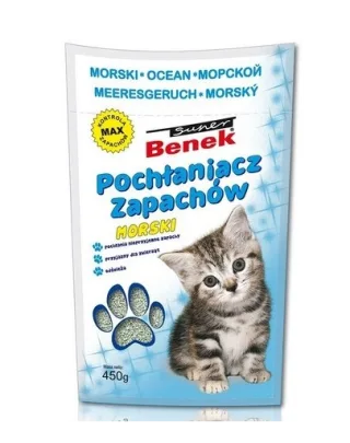 Benek Dezinfectant / absorbant mirosuri marin 450 g