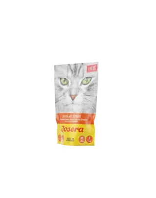 JOSERA Pate hrana umeda pentru pisici, cu pui si spanac 16 x 85 g