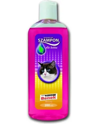 BENEK Sampon profesional pentru pisici, cu aloe vera 200 ml