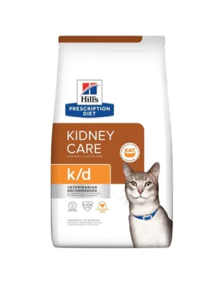 HILL'S Prescription Diet Cat K/D Kidney Care hrana dietetica pisici pentru protejarea functie renale 3 kg