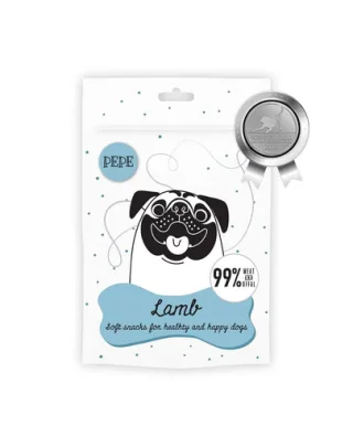PAKA ZWIERZAKA PEPE Mini Chunkies Lamb Recompense naturale pentru caini, cu miel 70 g