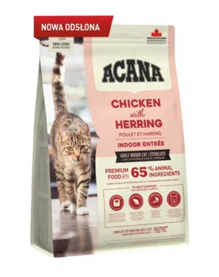 ACANA Indoor Entrée Cat hrana uscata pentru pisici de interior 1,8 kg