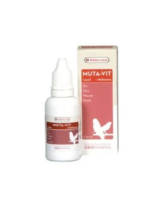 VERSELE-LAGA Muta-Vit Liquid - Preparat cu vitamine pentru perioada de năpârlire 30ml