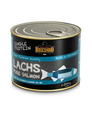 BELCANDO Single Protein hrana umeda pentru caini, cu somon, 200 g