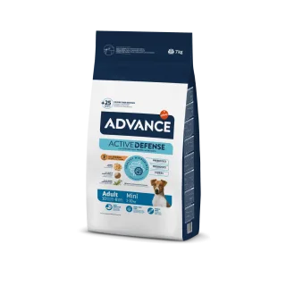 ADVANCE Mini Adult, XS-S, Pui, hrană uscată câini, 7kg
