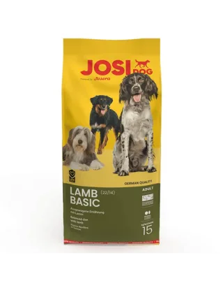 JOSERA JosiDog Lamb Basic hrana caini adulti, cu miel 15kg