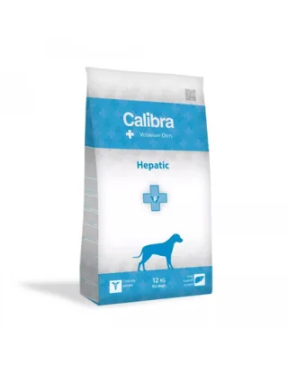 CALIBRA Veterinary Diet Dog Hepatic 12 kg dieta veterinara caini cu afectiuni hepatice