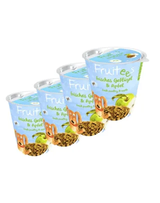 BOSCH Fruitees recompense caini 4x200 g pasare si mar