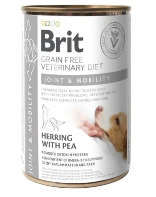 BRIT Veterinary Diet Dog Joint&amp;Mobility hrana articulatii caini 400 g