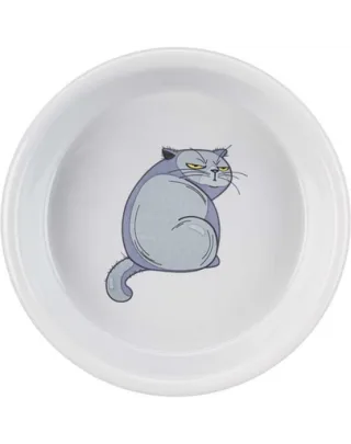 TRIXIE Bol ceramic pentru pisici 0,25L/diam.13cm