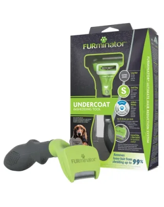 FURMINATOR Undercoat DeShedding, perie pentru caini de talie mica cu parul lung