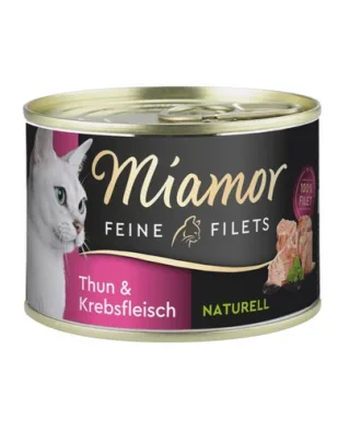 MIAMOR Feline Hrana umeda pisica, cu ton si crab in sos propriu 100 g