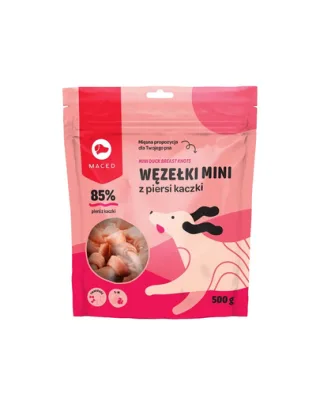 MACED Recompensa pentru caine, noduri de rata, 500g